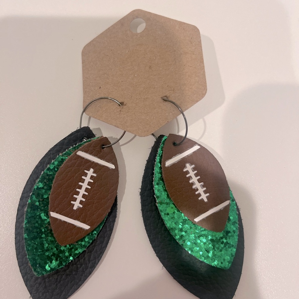Football Earrings